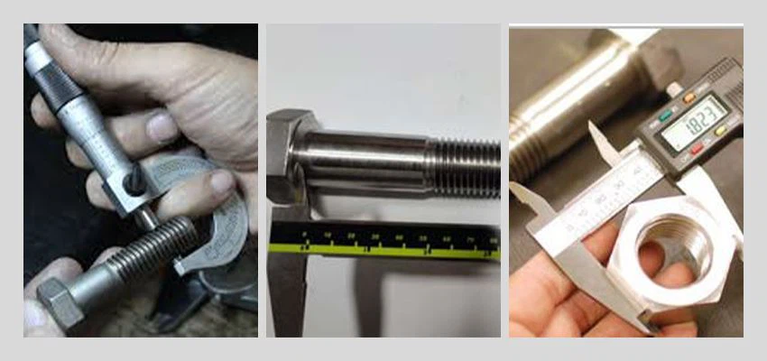 Heavy Hex Bolts inspection