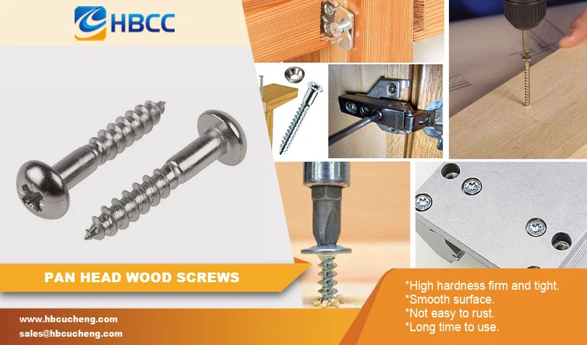 Phillips Pan Head Wood Screws advantage