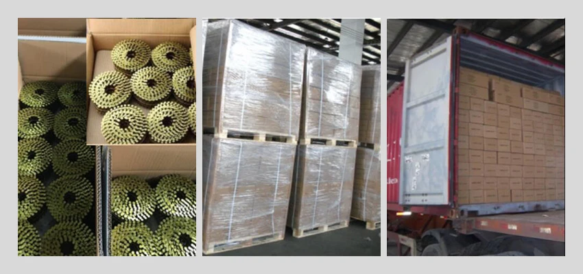 galvanized coil nails package