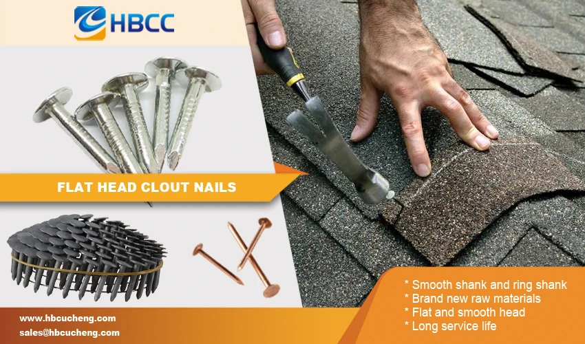 Stainless Steel Clout Nails advantage
