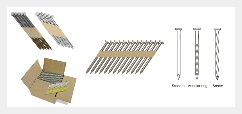 Paper Collated Framing Nails Details