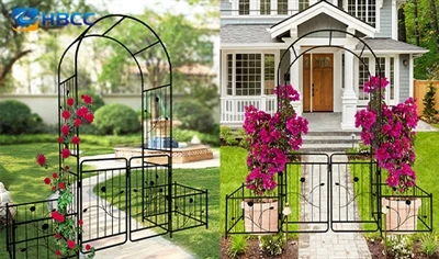 Garden Arch Trellis: پشتیبانی زیبا برای گیاهان کوهنوردی و ورودی های باغ